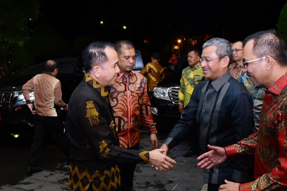 Pj Bupati DS Hadiri Jamuan Makan Malam Kontingen PON