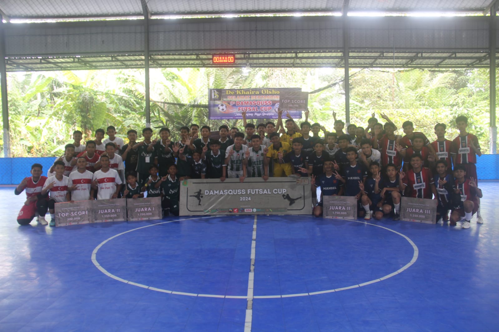 Darul Ulum, Babul Maghfirah Juara DQA Damasquss Futsal Cup II