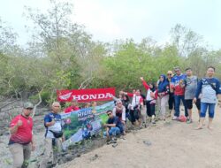 Bantuan Dampak Badai Banjir Pesisir, Honda Lakukan Penanaman Mangrove