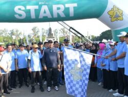 Pj Gubernur Lepas Jalan Santai Meriahkan Milad Ke-63 USK