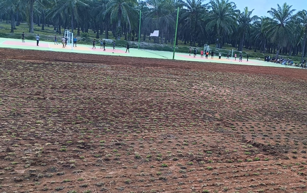 Alun-alun Sergai Tambah Fasilitas Lapangan Mini Soccer