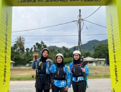 Atlet Putri Sergai Bersaing Di Rafting Internasional Challenge 2024