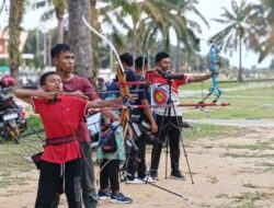 Alun-alun Sergai Jadi Pusat Latihan Panahan