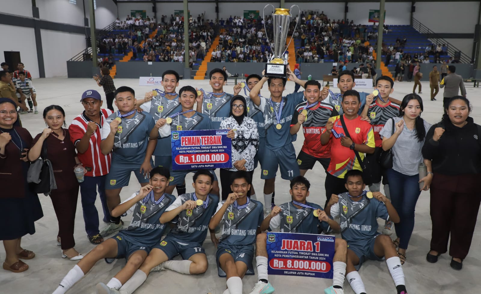 Wali Kota Siantar Tutup Kejuaraan Futsal Pelajar