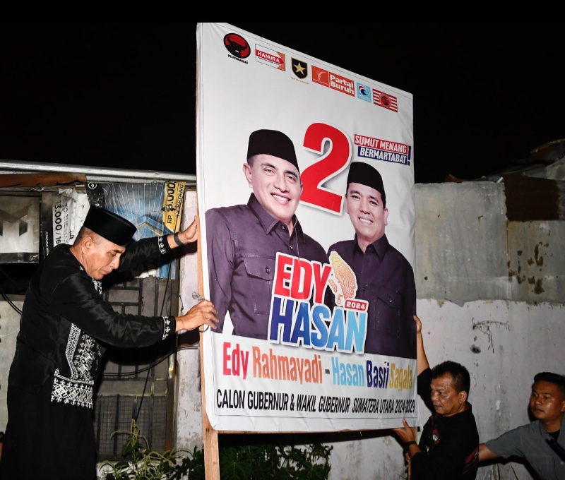 Edy Rahmayadi Langsung Turunkan APK