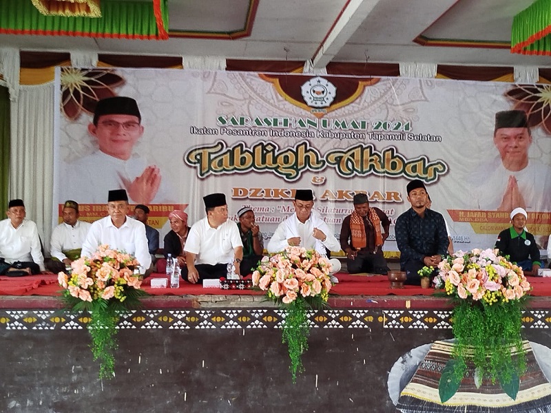 Ikatan Pesantren, FKDT Dan Ormas Islam Deklasari Satu Dukungan BAGUSI Tapsel