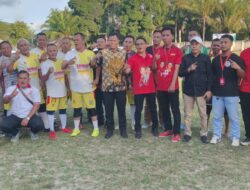 Adlin Tambunan Buka Turnamen Sepakbola Oldcrack Dambaan Cup