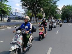 Komunitas Pecinta Scoopy Tampil Fashionable