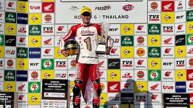 Pebalap Astra Honda Kembali Juara ARRC