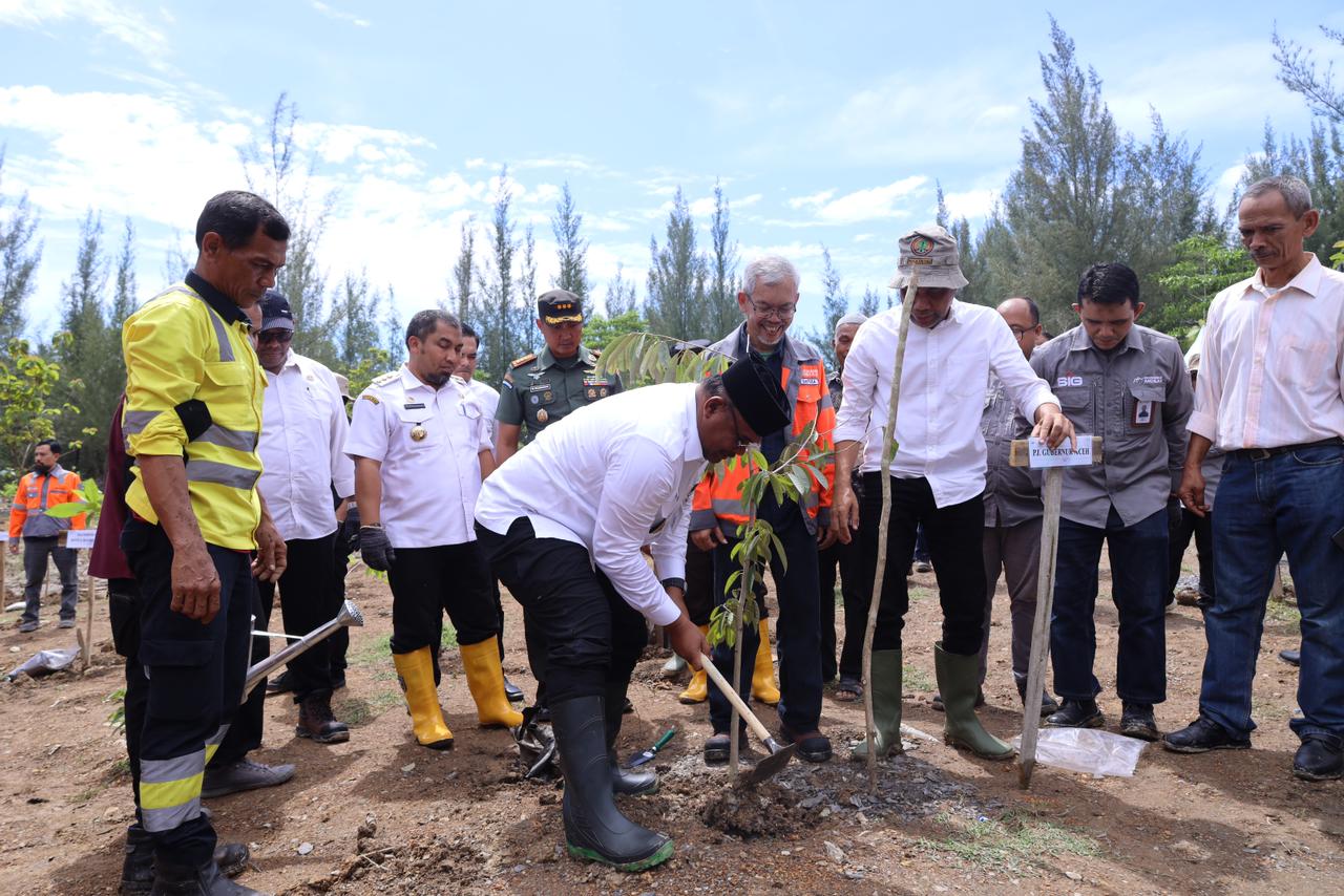 Pj Bupati Aceh Besar dan Pj Gubernur Aceh Hadiri Quarry Day 2024 PT SBA