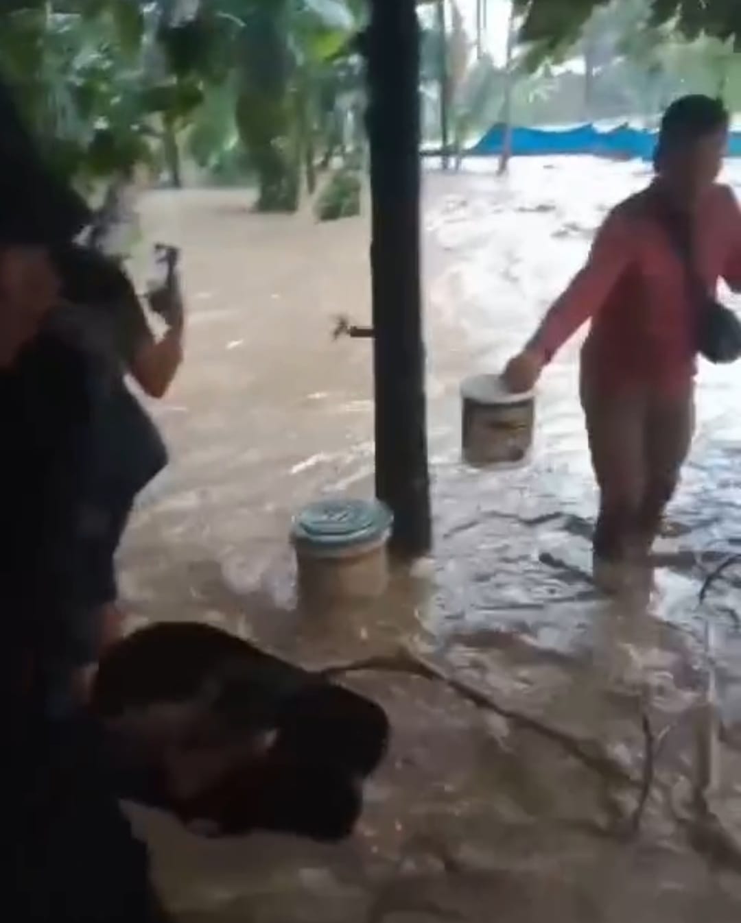 Banjir Bandang Tapsel, Luapan Aek Parlayanan 'Terobos' Rumah Warga Bintuju