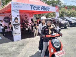 Bergaya Totally Unique, Test Ride New Honda Scoopy Membludak