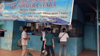 Jelang Pergantian Tahun, Warga Medan Pulang Kampung