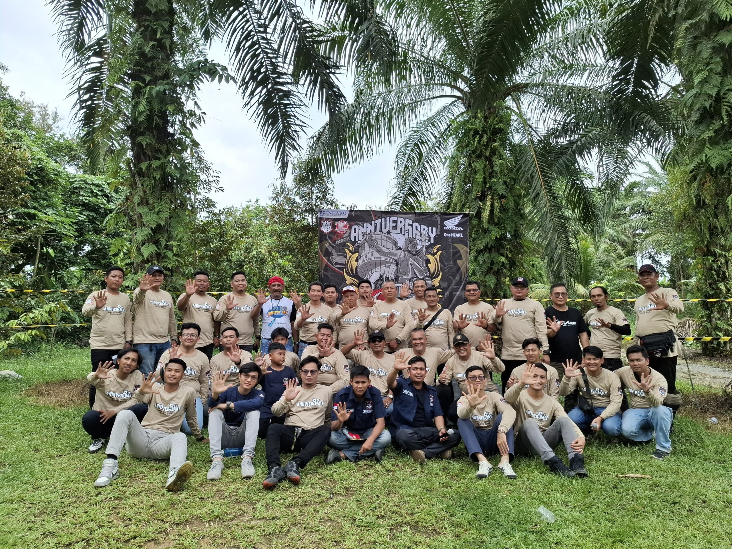 Bikers HAI Chapter Medan Syukuri Anniversary Ke-5