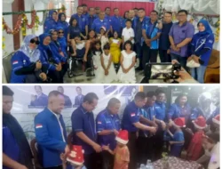 DPC Partai Demokrat Medan Berbagi Kebahagiaan Bersama Anak-anak Panti Asuhan Di Simalingkar Dan Helvetia