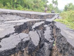 Jalan Penghubung Antar Kabupaten Di Aceh Timur Terancam Putus