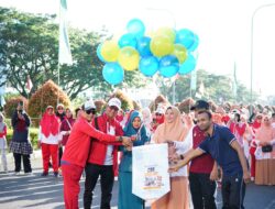 Pj Bupati Buka Pasar Minggu Ceria Dan Launching Car Free Day