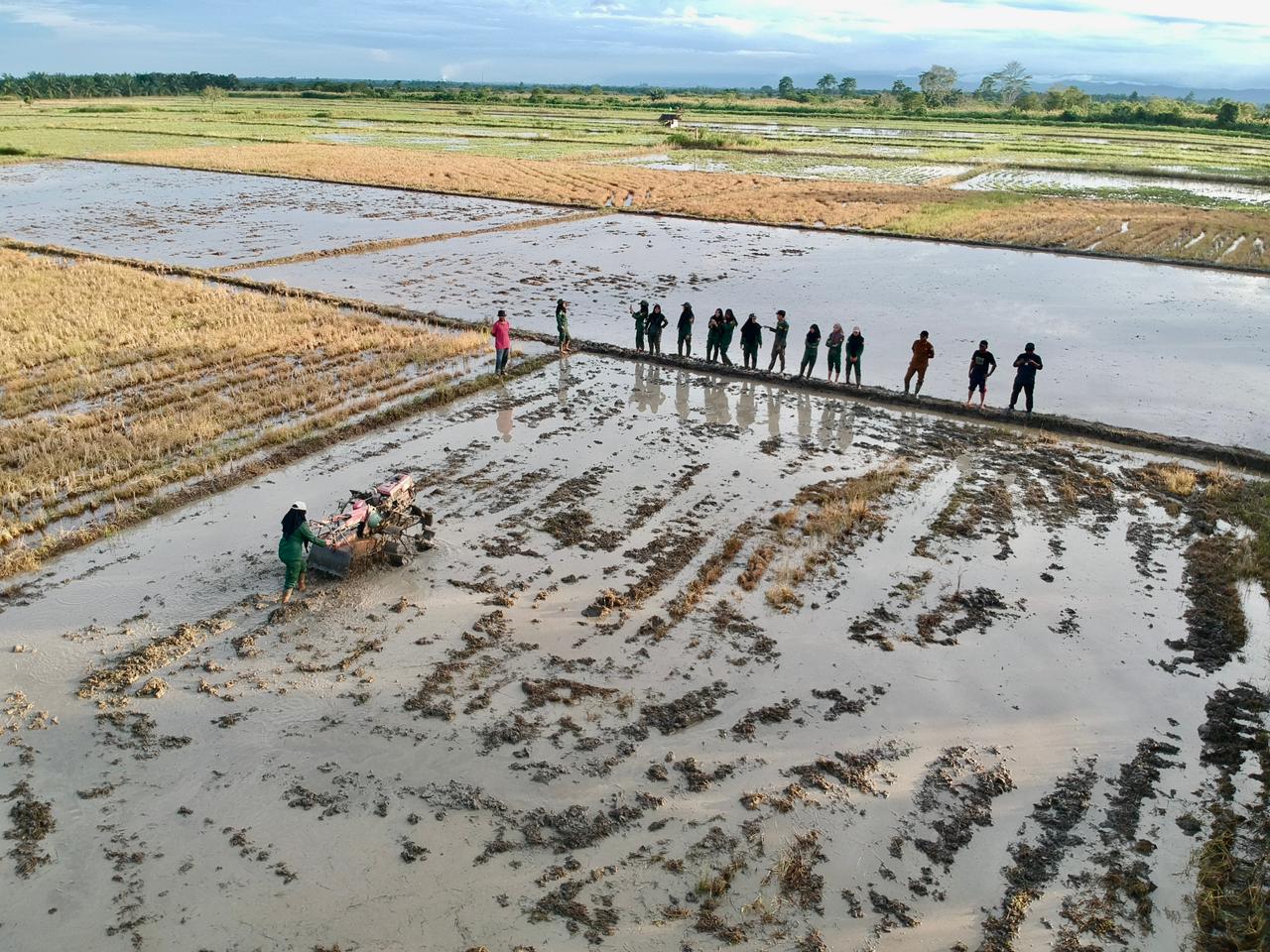 Mahasiswa Polbangtan Kementan Bimtek Optimalisasi Lahan Rawa