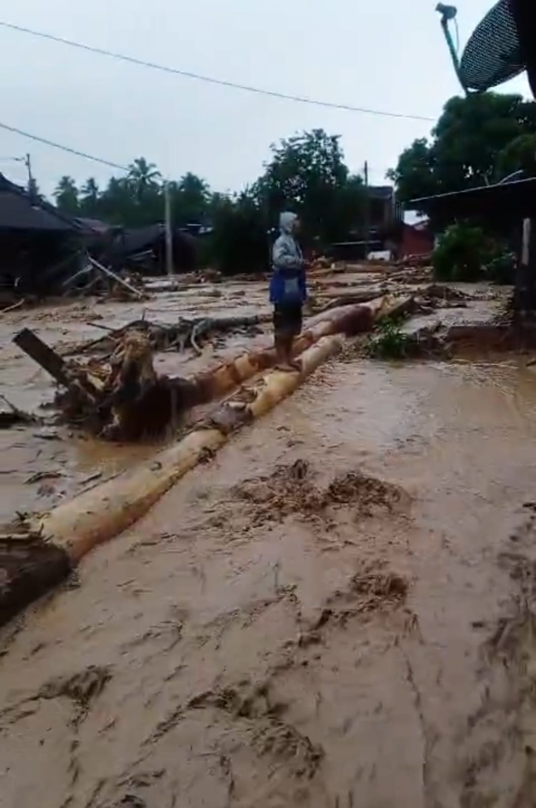 Kota Tua Tapanuli Selatan Diterjang Banjir Bandang