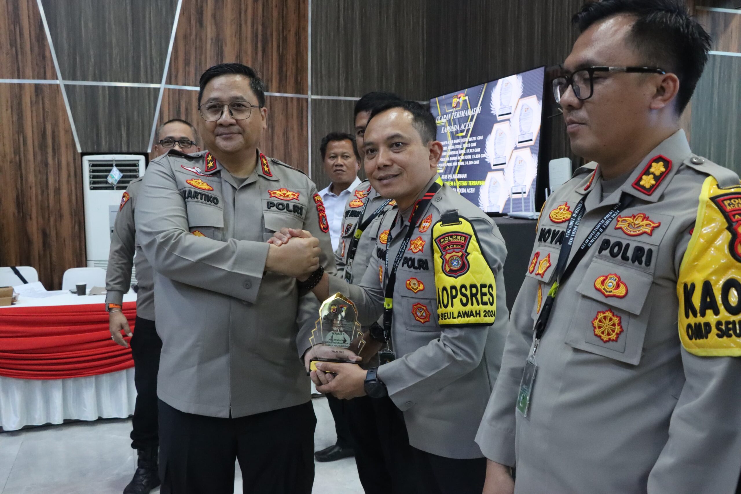 Polres Agara Terbaik 2 Capaian Program Asta Cita Presiden