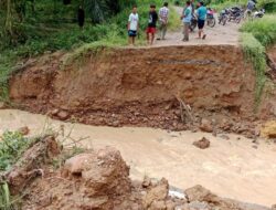 Banjir Bandang Aceh Tenggara Putuskan Jalan Provinsi, Jalan Nasional Terendam