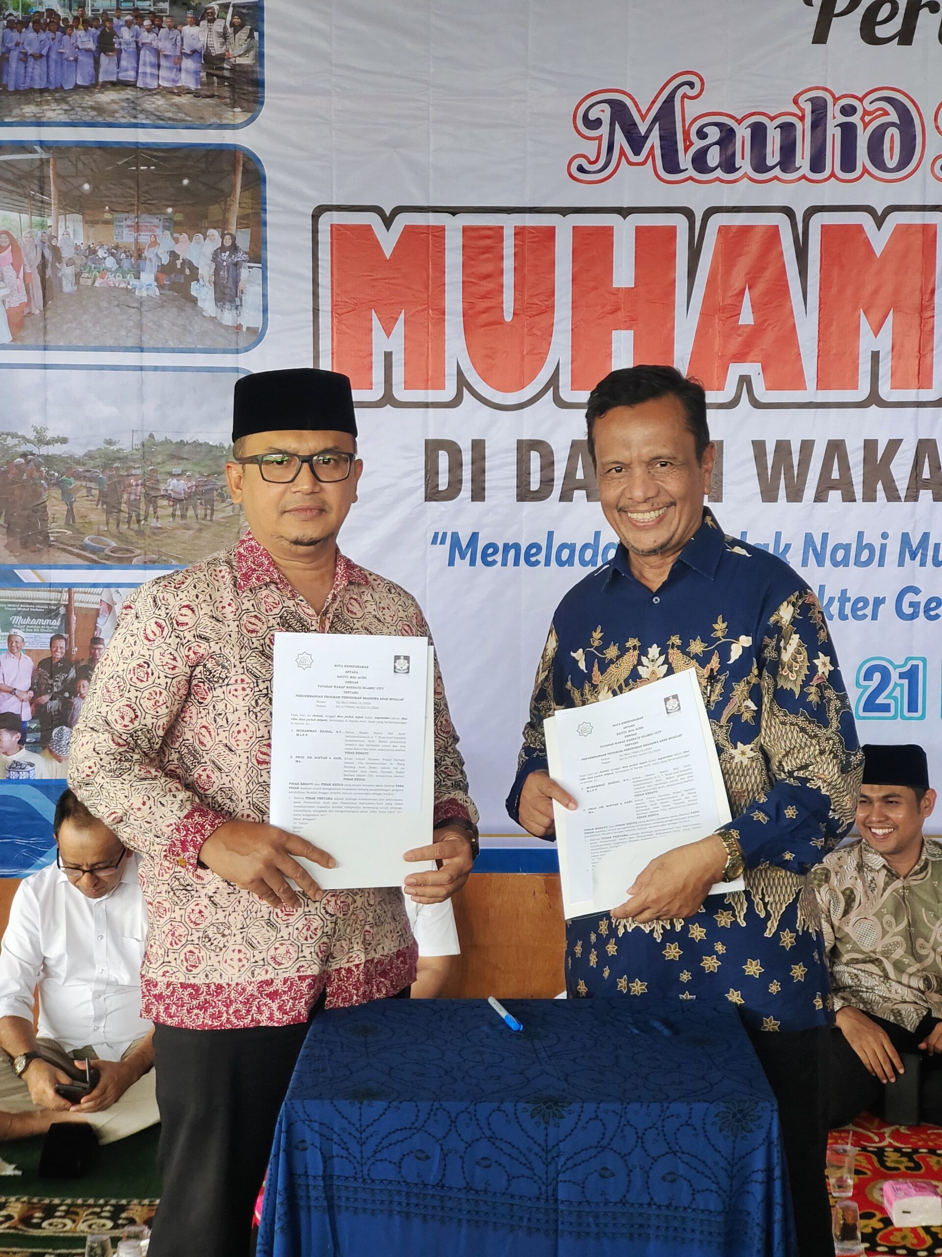 Baitul Mal Aceh Gandeng Dayah Wakaf Barbate Bina Anak Muallaf