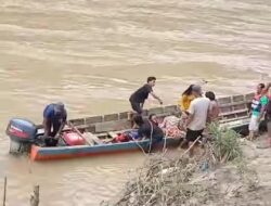 Perahu Robin Terbalik Di Sungai Alas Agara, 2 Meninggal Dunia