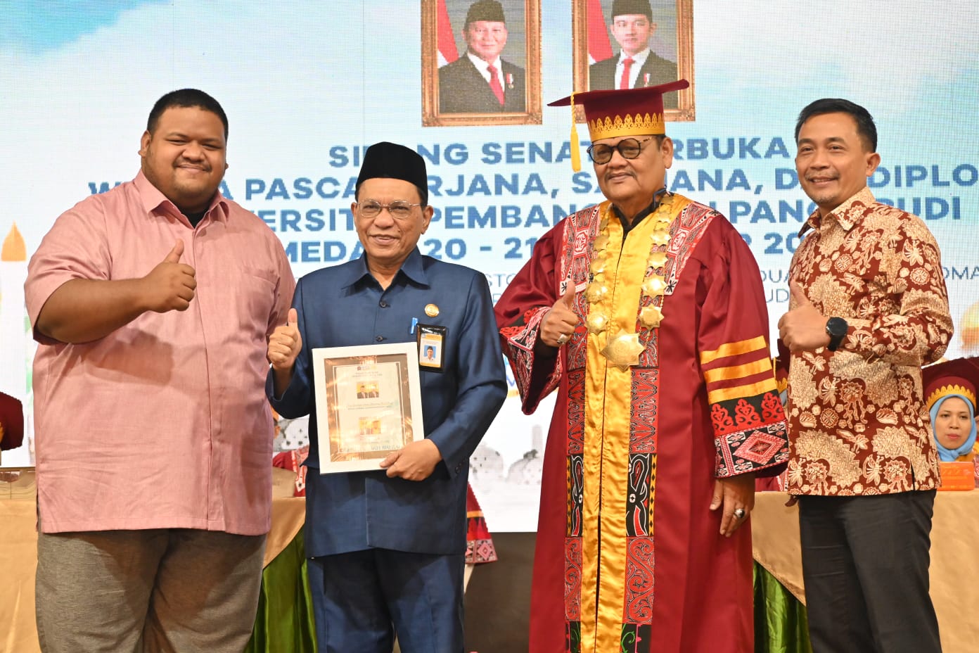 Hari Pertama Wisuda Ke-73 UNPAB Unggul Dan Mendunia