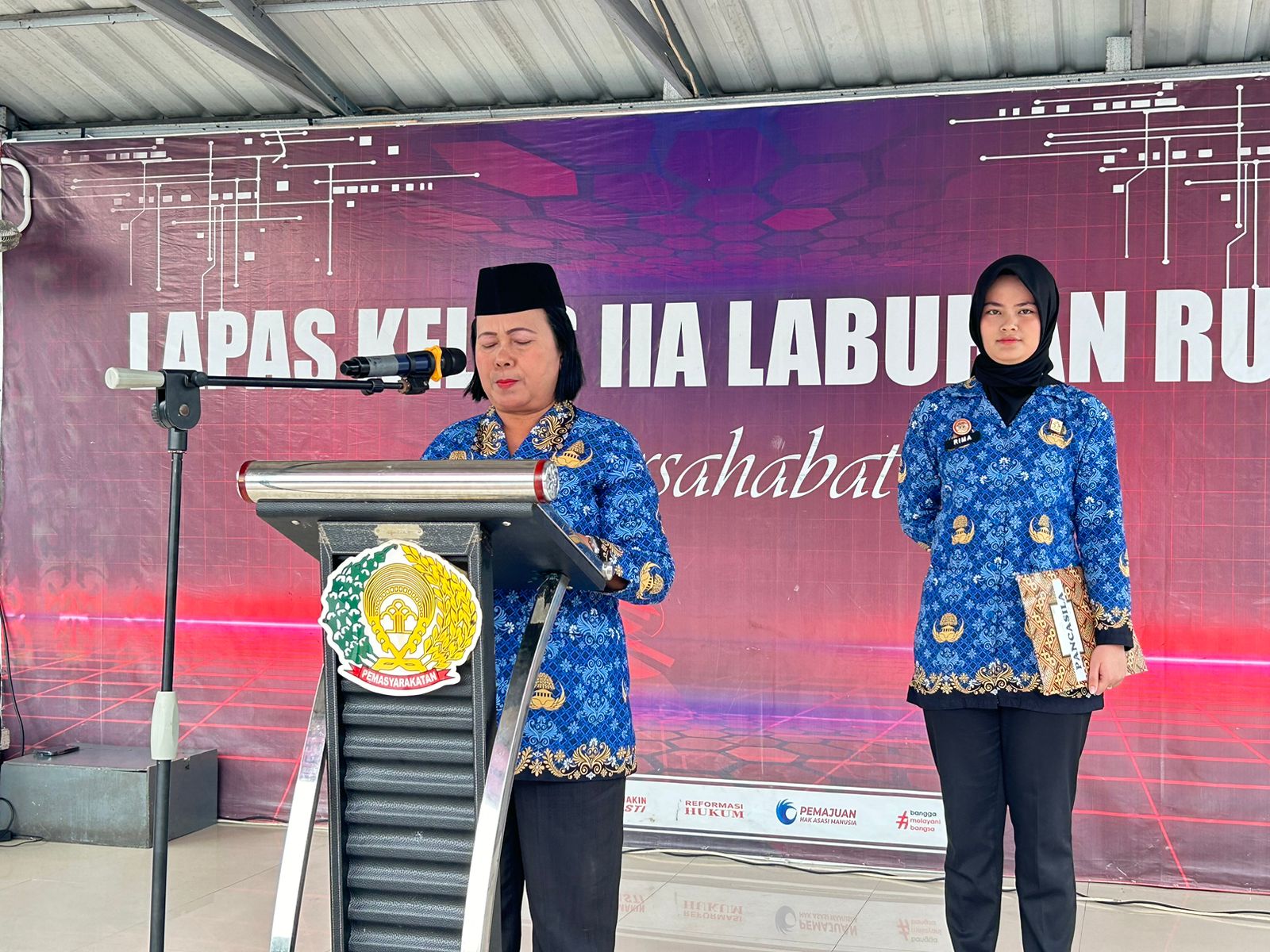 Upacara Peringatan Hari Ibu Ke-96 Di Lapas Labuhanruku