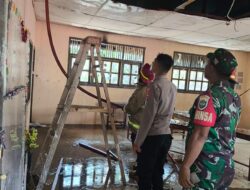 Ruang Belajar Dan Perpustakaan SDN 1 Tanoh Abee Terbakar