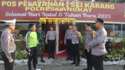 Kapolres Langkat Dampingi Wakapolda Cek Pos Ops Lilin Toba 2024 Di Langkat