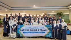 45 Jamaah Umrah Larissa Tours & Travel Terbang Perdana Di KNIA