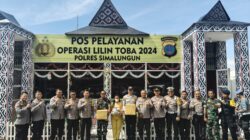 Itwasum Polri Tinjau Pelaksanaan Operasi Lilin Toba 2024 Di Parapat