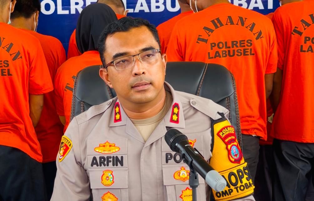 Polres Labusel Ungkap 147 Kasus Narkoba Sepanjang 2024