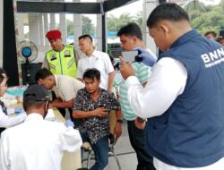 Polres Pematangsiantar Kembali Tes Urine Awak Angkutan Darat