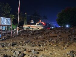 Banjir Bandang Agara Bawa Batu Dan Kayu Gelondongan