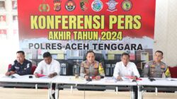 Polres Agara Gelar Konferensi Pers Akhir Tahun 2024