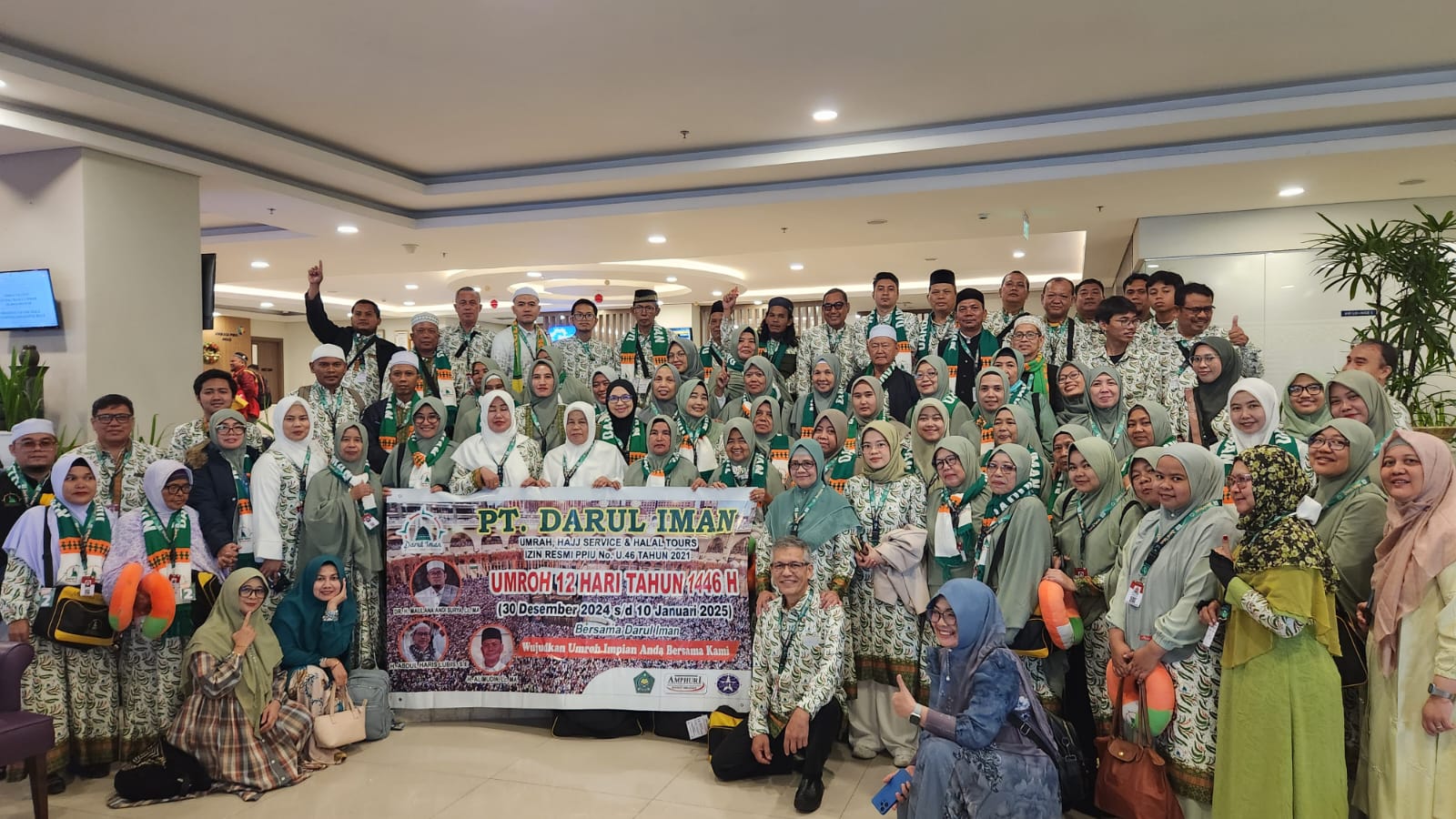 Umrah Liburan Akhir Tahun, Darul Iman Travel Berangkatkan 78 Jamaah