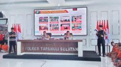 Keberhasilan Polres Tapsel Tangani Tindak Pidana, Satu Polisi Dipecat