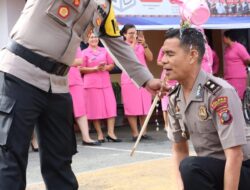 Puluhan Personel Polres Pematangsiantar Naik Pangkat