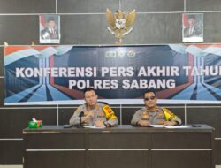 Polres Sabang Berhasil Menurunkan Angka Kriminalitas Sepanjang 2024