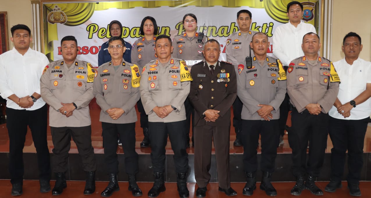 Wakapolres Pematangsiantar Purna Bakti