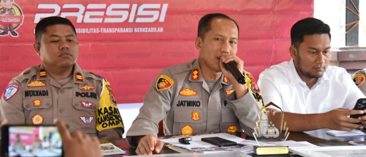 Polres Bireuen Gelar Konferensi Pers, Ini Kasus Menonjol 2024