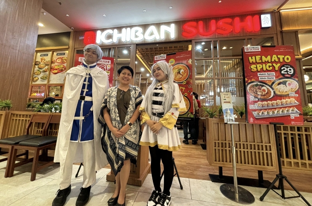 3 Dekade Jadi Bagian Kuliner di Indonesia, Ichiban Sushi Gelar Ajang Cosplay