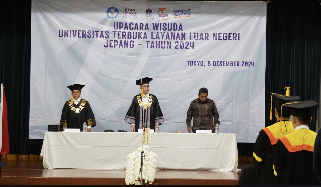 41 Mahasiswa UT di Jepang Jalani Wisuda, Perkuat Kualitas Pekerja Indonesia di Luar Negeri