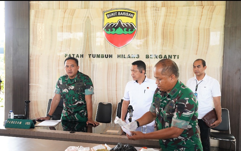 Kodam I/BB Gagalkan Pengiriman 448 Butir Ekstasi Antarprovinsi