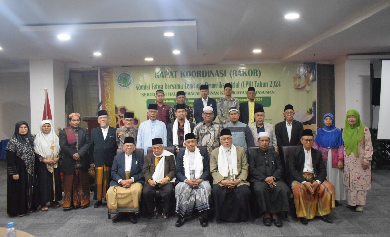 Rakor Komisi Fatwa Buat Kesepahaman Bersama