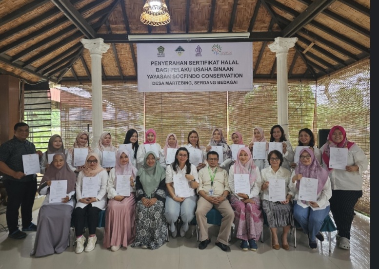 LP3H Mathla'ul Sumut Bantu Terbitkan 78 Produk UKM Binaan Yayasan Toga Socfindo Conservation