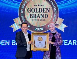 JNE Raih Penghargaan Golden Brand Of The Year 2024