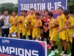 Aceh Tamiang Juara Piala Soeratin U-15, Wakili Aceh Ke Nasional